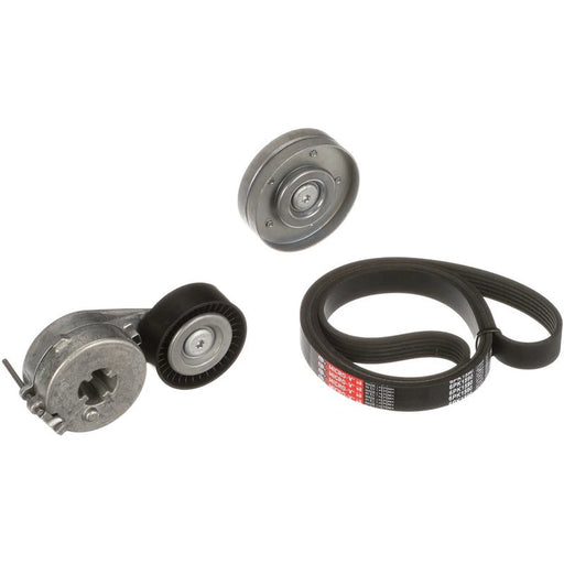 Gates V-Ribbed Belt Set fits Audi A4 Allroad B8 2009-2016 2.0