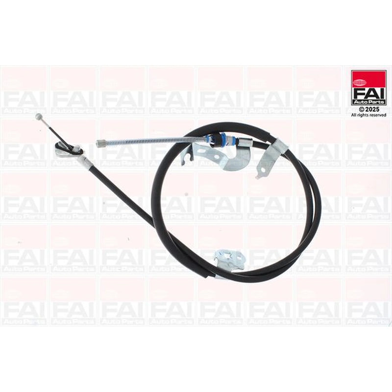 FAI Handbrake Cable Left Rear fits Citroën C1 2005-2014 1.0 1.4