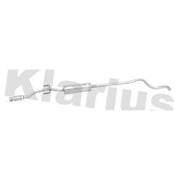 Klarius Box With Centre Pipe Centre fits Peugeot 208 I 2012-2019 1.0