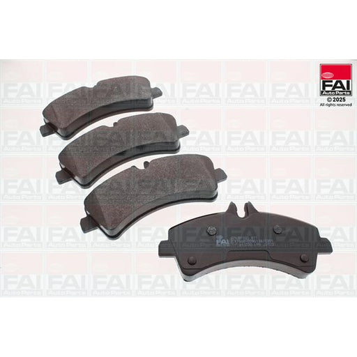 FAI Rear Brake Pad Set fits Mercedes-Benz Sprinter 4,6-T 2009-2018