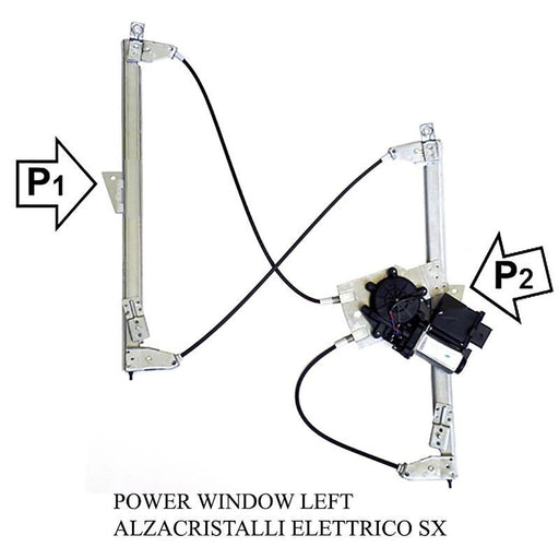 Valeo Electric Window Regulator Lifter Left Front 852478