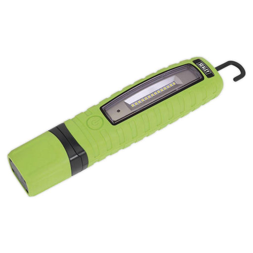 Sealey Rechargeable 360 Inspection Light 14 SMD LED & SMD 3W LED Green Sealey - NN4 Online 