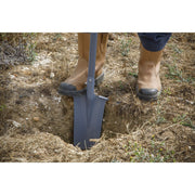 Sealey Long Handled Fencing Spade 1200mm SFS01 Sealey - Dynamic Drive