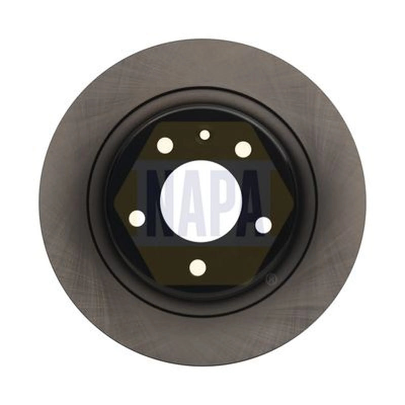 NAPA 2 x Solid Rear Brake Discs NBD5708-x2