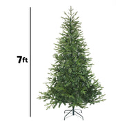Dellonda Artificial 7ft/210cm Hinged Christmas Tree with 1000+ PE/PVC Tips Dellonda - Dynamic Drive