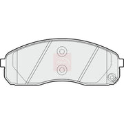 Apec Front Brake Pad Set fits Kia Sedona 1999-2007 2.5 2.9