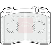 Apec Front Brake Pad Set fits Mercedes-Benz 124 1988-1993