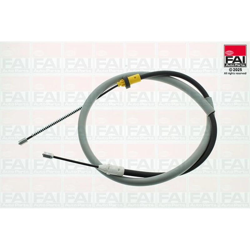 FAI Handbrake Cable Right Rear fits Renault Twingo II 2007-2014 1.2 1.5