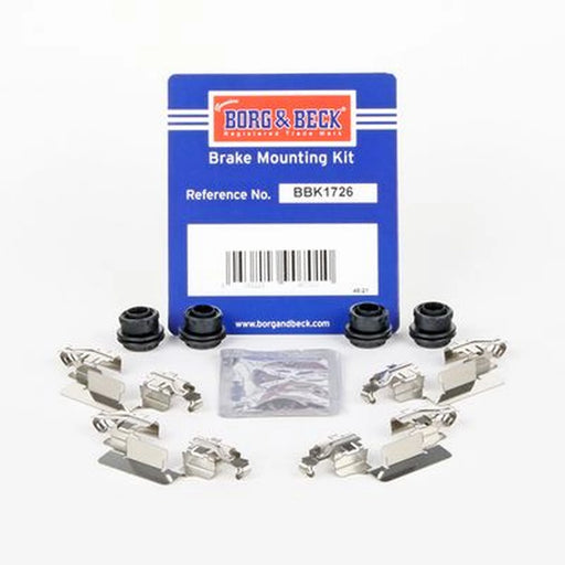 Borg & Beck Brake Pad Accessory Fitting Kit Rear BBK1726