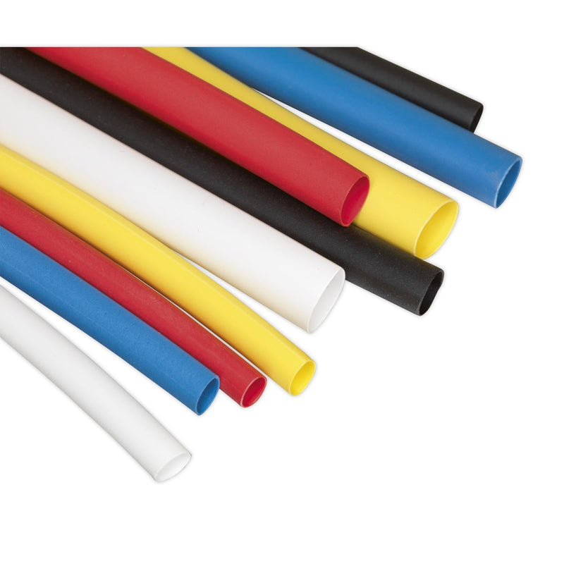 Sealey Heat Shrink Tubing Assortment 190pc 50mm Mixed Colours HST50MC Sealey - Dynamic Drive