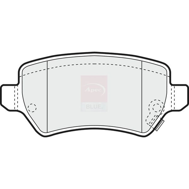 Apec Rear Brake Pad Set PD3070