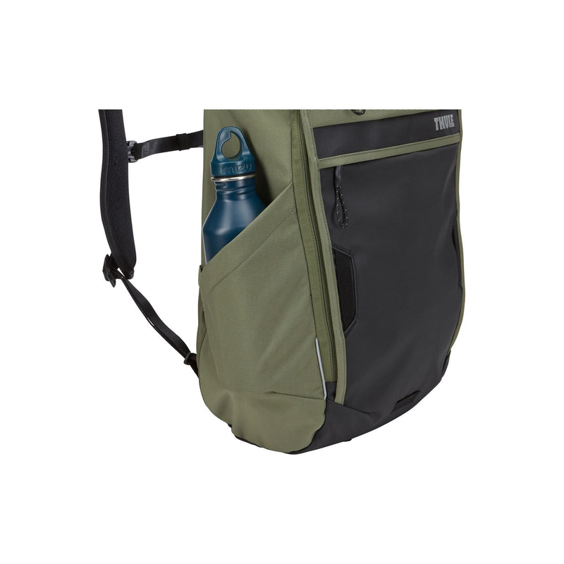 Thule Paramount Commuter Rucksack 18L Olivine Green Cycling Backpack Thule - Bars 4 Cars