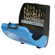 Silverline Cobalt Drill Bit Set 19pce 1 - 10mm Silverline - Dynamic Drive