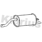 Klarius Box With Tail Pipe Rear fits Fiat Doblo Cargo 2010-2023 1.3