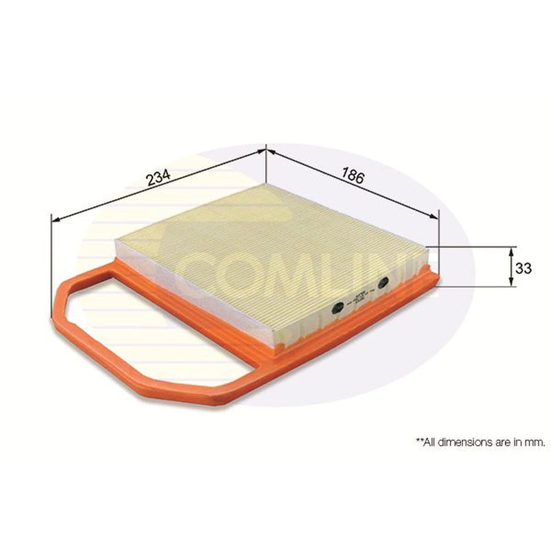 Comline Engine Air Filter fits Mercedes-Benz C-Class 2014-2023
