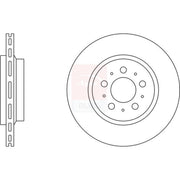 Apec Front & Rear Brake Discs & Pads fits Volvo XC90 I 2002-2014 2.5 3.2