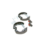 Bosch Brake Shoe Set Axle Kit fits Chevrolet Spark 2010 on 1.0 1.2