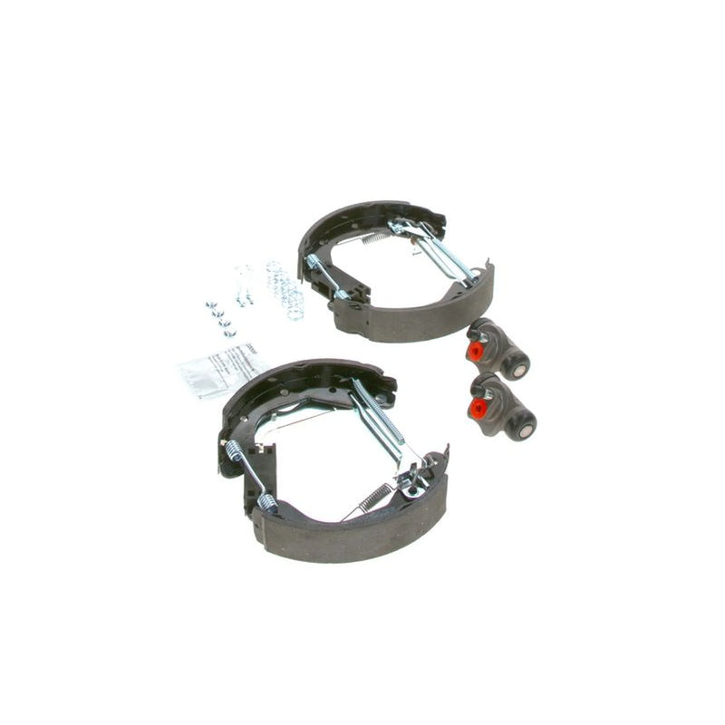 Bosch Brake Shoe Set Axle Kit fits Chevrolet Spark 2010 on 1.0 1.2