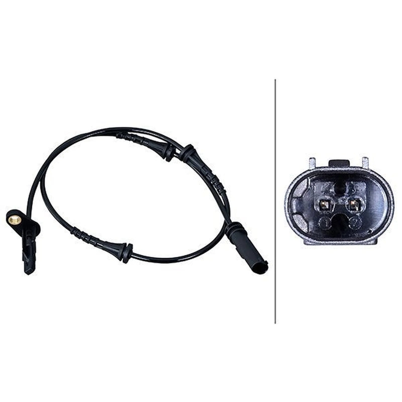 Hella ABS Wheel Speed Sensor Rear fits BMW X3 2020 on