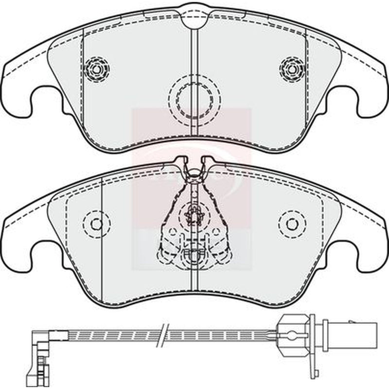 Apec Front & Rear Brake Discs & Pads fits Audi Q5 2008-2017 3.0 3.2
