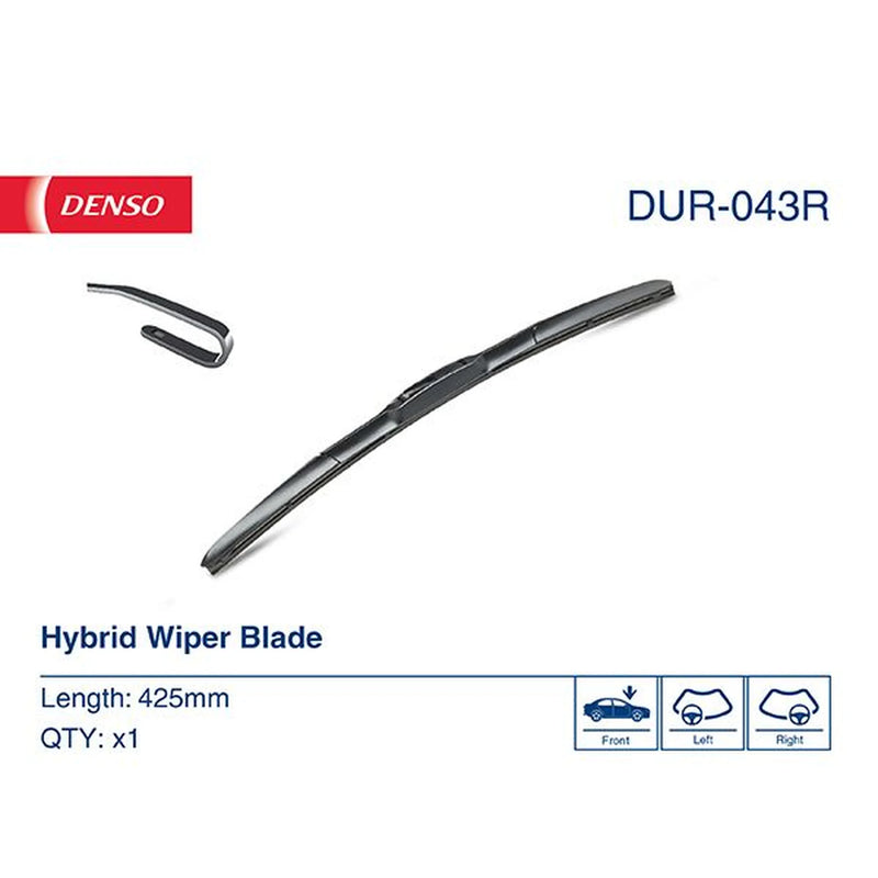 Denso Passenger Side Wiper Blades fits Alfa Romeo 75 1985-1992
