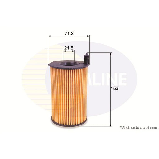 Comline Engine Oil Filter fits Isdera Imperator 1991-1995 5.0