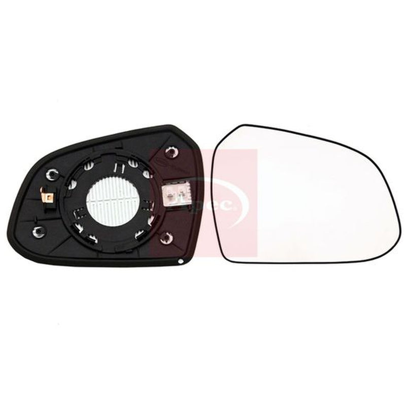 Apec Exterior Wing Mirror Glass Right fits Hyundai I10 II 2013-2019 1.0 1.2