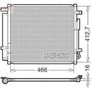Denso Air Conditioning Condenser DCN41033
