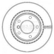 Borg & Beck Front Vented & Rear Vented Brake Discs & Pads fits BMW 3 2004-2013