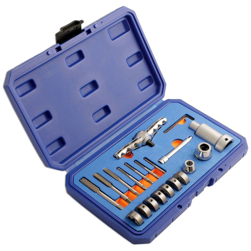 Laser Metric Tap & Die Set 20pc 5457 Laser - Dynamic Drive