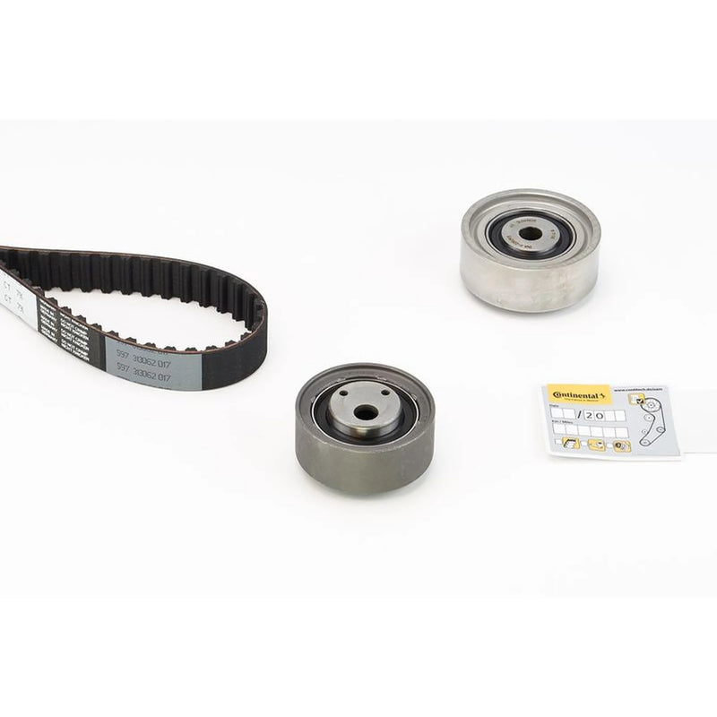 Continental CTAM Timing Belt Kit with Rollers fits Audi 100 C3 1990 on 2.5