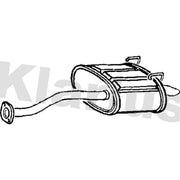 Klarius Box With Tail Pipe Rear fits Honda Civic VII 2000-2005 1.4 1.6