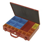 Sealey Metal Case with 15 Storage Bins APMC15 Sealey - Dynamic Drive