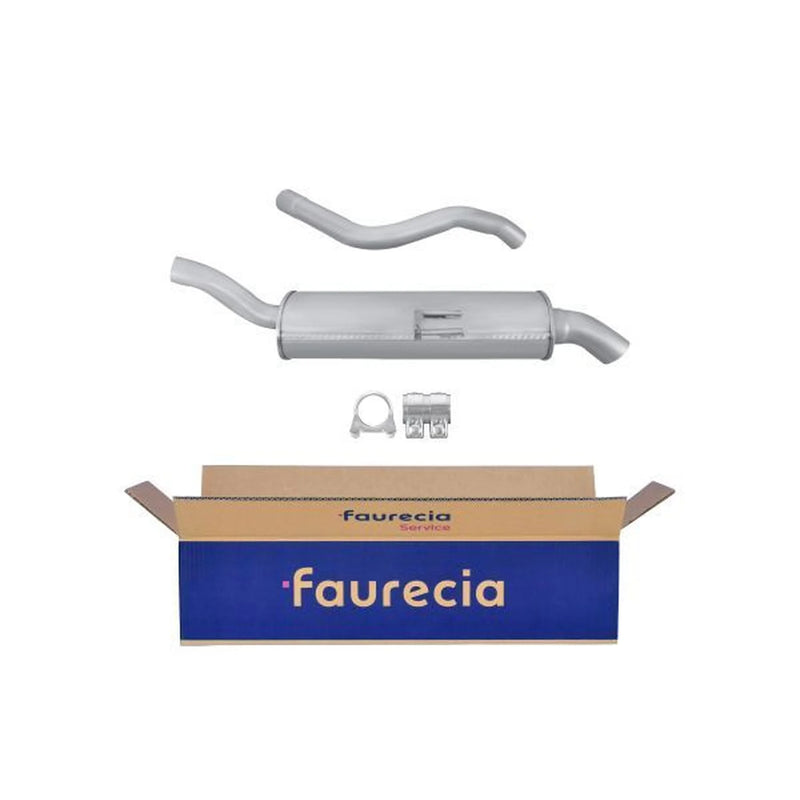 Hella End Silencer Rear fits Renault Grand Scénic III 2009-2016 2.0