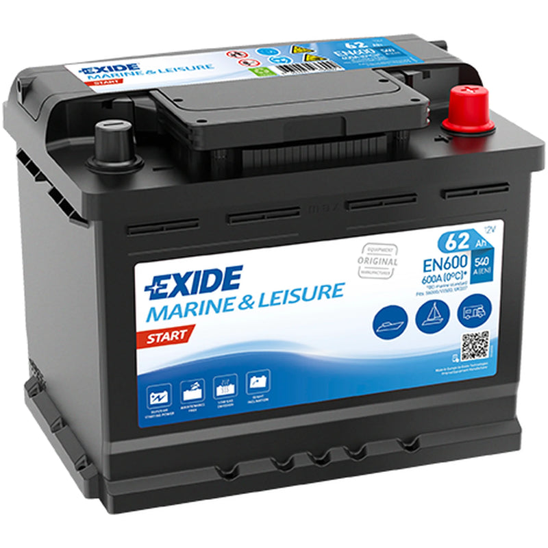 Exide Battery 12V 62Ah 540A EN600