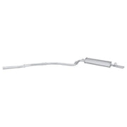 Hella End Silencer Rear fits Fiat Seicento / 600 1998-2010 1.1