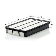 MANN-FILTER Engine Air Filter C 31 126