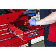 Superline PRO Heavy-Duty Mobile Tool & Parts Trolley 5 Drawers & Lockable Top Superline Pro - Dynamic Drive