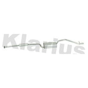 Klarius Box With Tail Pipe Rear fits Mazda 3 2003-2009 1.3 1.6