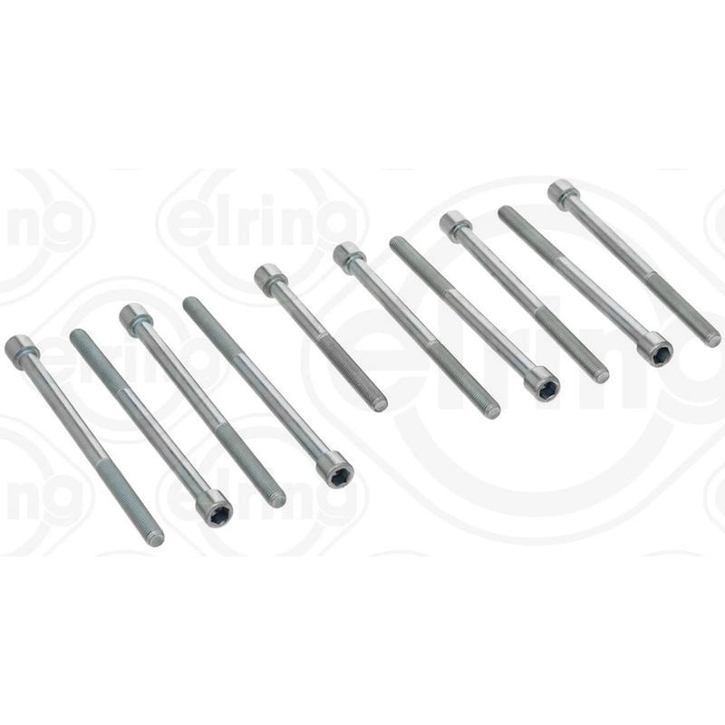 Elring Cylinder Head Bolt Set fits Seat Arosa 1998-2001 1.0