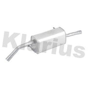 Klarius Box With Tail Pipe Rear fits Citroën C3 II 2009-2016 1.4