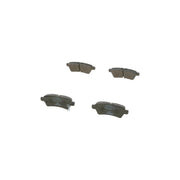 Bosch Front & Rear Pads fits Nissan Pathfinder III 2005-2010 2.5 3.0 4.0