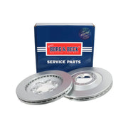 Borg & Beck Front Brake Discs & Pads fits Great Wall Steed 2012-2013 2.0 2.2