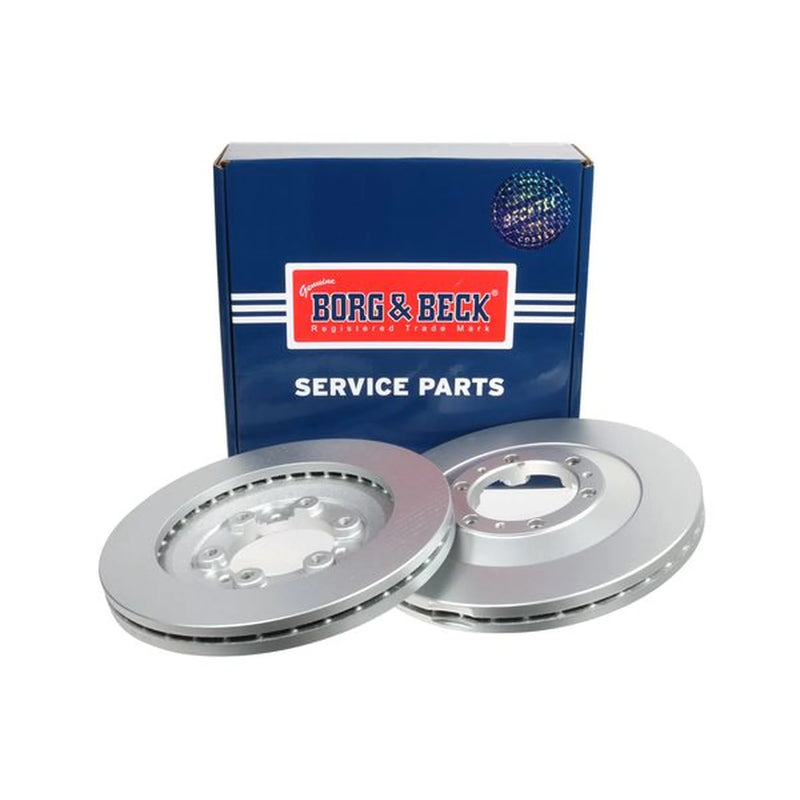 Borg & Beck Front Brake Discs & Pads fits Great Wall Steed 2012-2013 2.0 2.2