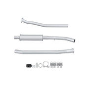 Hella Middle Silencer fits Citroën Berlingo First 1996-2011 1.1 1.4 1.6