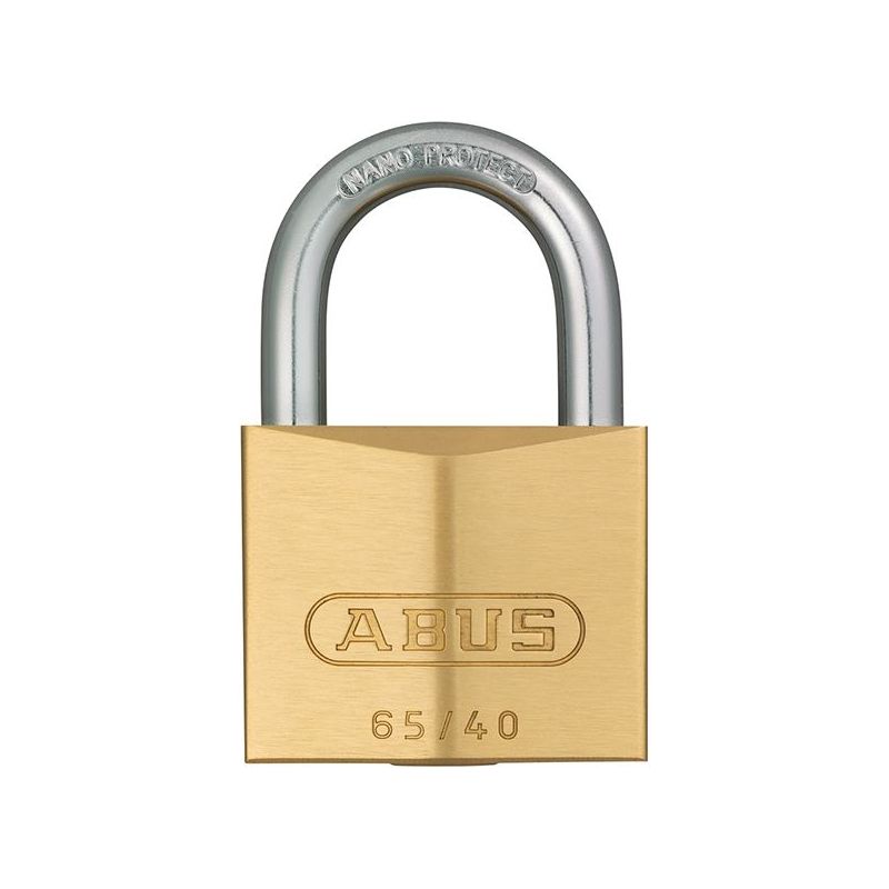 Abus Mechanical 65/40mm Brass Padlock Carded ABUS Mechanical - Dynamic Drive