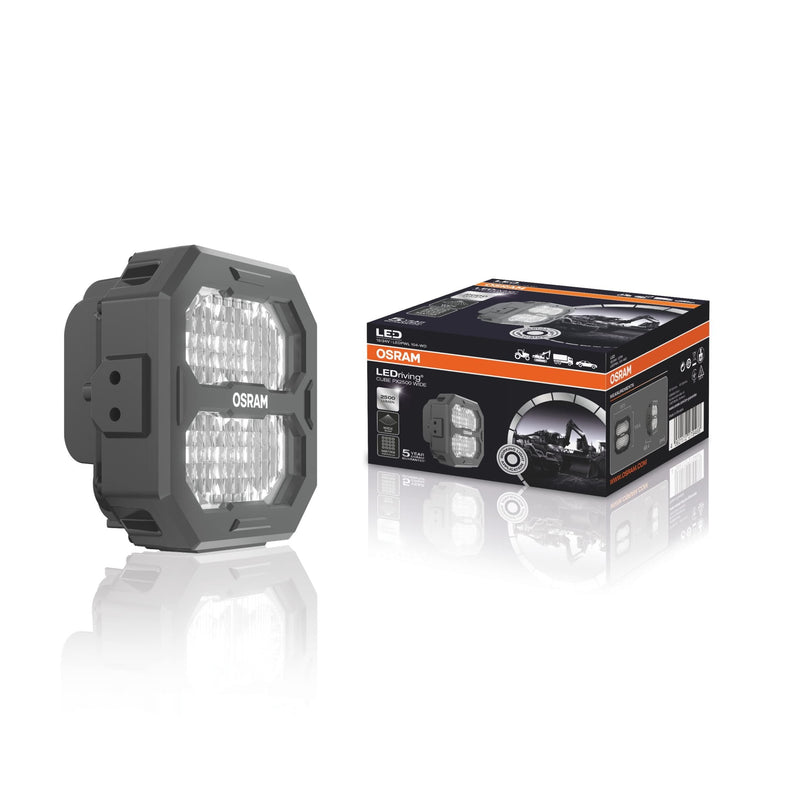 OSRAM LEDriving® Cube PX2500 Wide, LEDPWL 104-WD, OFF ROAD LED work lights, 250 Osram - Dynamic Drive