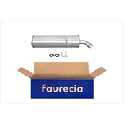 Hella End Silencer Rear fits Peugeot 205 1983-1998 1.7 1.9