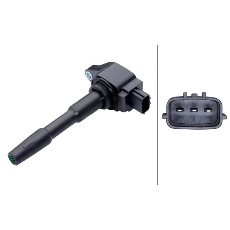 Hella Ignition Coil Pack fits Dacia Dokker 2012-2021 1.2 1.6
