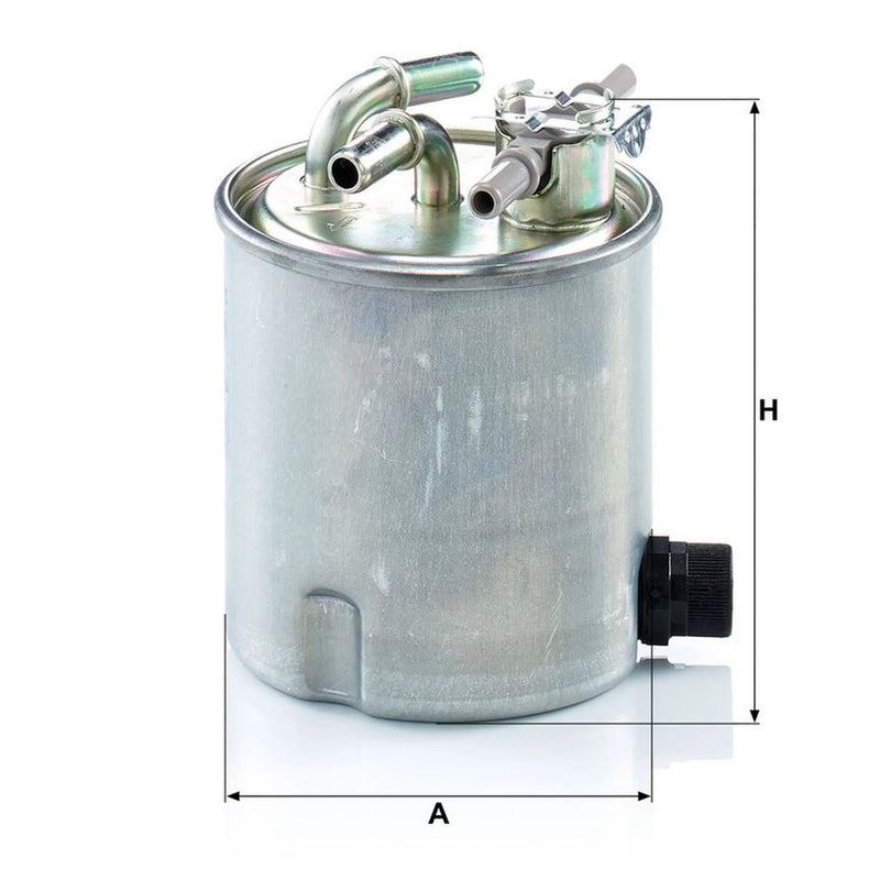 MANN-FILTER Full Service Kit with Air, Oil, Fuel & Cabin F fits Renault Koleos I